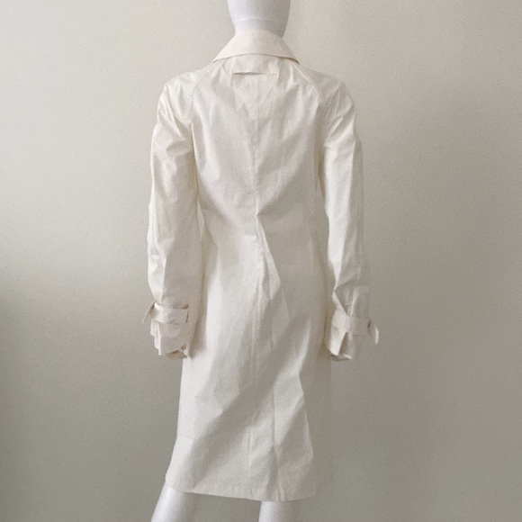 BOTTEGA VENETA MIDI SHIRT WOMEN'S LONG SLEEVE DRESS WHITE NEW - Picture 14 of 15